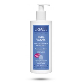 Huile lavante bébé Uriage - Flacon pompe de 400 ml