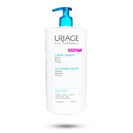 Uriage crème lavante peaux sensibles - Visage, corps et cheveux