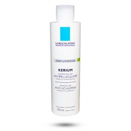 Kerium shampooing gel antipelliculaire cheveux gras La Roche Posay - Flacon de 200 ml