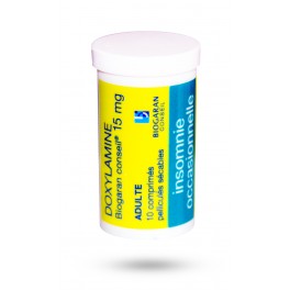 Doxylamine 15 mg Biogaran Insomnie occasionnelle 10 comprimés