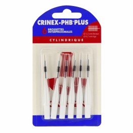 Crinex PHB Plus cylindrique - Boite de 6 brossettes interproximales