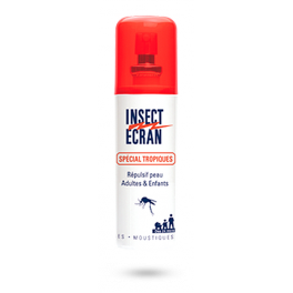 Insect Ecran spécial tropiques Répulsif anti-moustiques - Spray 75 ml