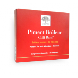 New Nordic Piment brûleur naturel de calories - 60 comprimés