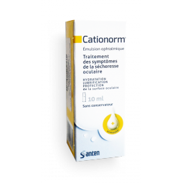 Cationorm émulsion ophtalmique - Sécheresse oculaire