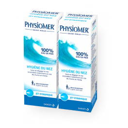 Physiomer jet dynamique hygiène du nez adulte/enfant - 100% eau de mer