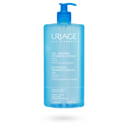 Gel surgras dermatologique Uriage - Flacon pompe 1 litre