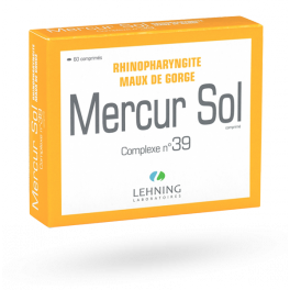 Mercur Sol complexe N°39 Lehning - 60 comprimés
