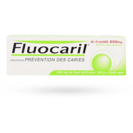 Fluocaril Bi-Fluoré 250 mg menthe - Pâte dentifrice