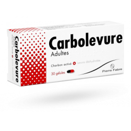 Carbolevure Adulte - 30 gélules