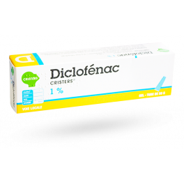 Diclofénac 1% Cristers - Gel voie locale
