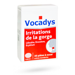 Vocadys mandarine - 30 pâtes à sucer