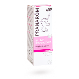 Pranarôm baume respiratoire aux huiles essentielles BIO - 40 ml