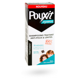 Pouxit shampooing traitant anti-poux et lentes - 200 ml + peigne