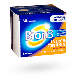 Bion 3 Énergie continue Vitamines B&C - 30 comprimés