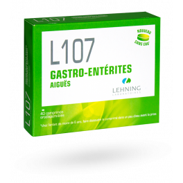 L107 Gastro-entérites aiguës Lehning - 40 comprimés orodispersibles