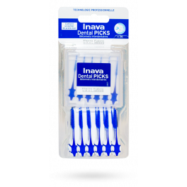 Inava Dental Picks bâtonnets interdentaires - 36 brossettes