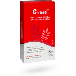 Cartidol articulations sensibles et raideurs articulaires - 60 gélules végétales