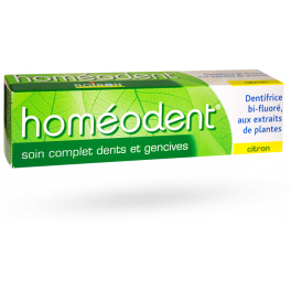 Homéodent soin complet dents et gencives citron Boiron - Tube 75 ml