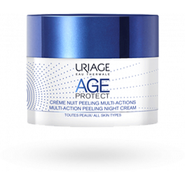 Uriage Age Protect Crème nuit peeling multi-actions - Pot 50 ml