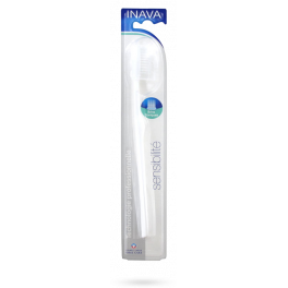 Inava Brosse à dents Sensibilité brins coniques - Blanche