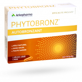 Phytobronz Autobronzant Arkopharma tout type de peau - 30 gélules
