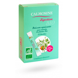 Calmosine Digestion boisson apaisante aux extraits de plantes Bio - 12 dosettes