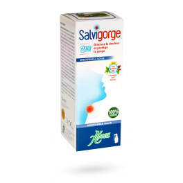 Salvigorge 2Act spray pour la gorge 100% naturel Aboca - Spray 30 ml