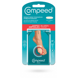 Pansements ampoules petit format Compeed - 6 pansements