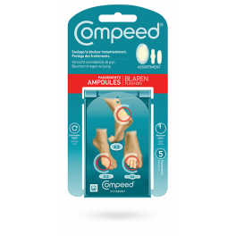 Pansements ampoules assortiment Compeed - 5 pansements