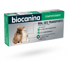 Biocanina mal des transports chiens et chats - 20 comprimés