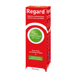 Regard solution d'entretien pour lentilles souples - Flacon 355 ml