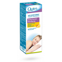 Spray buccal anti-ronflement Quies goût miel citron - Spray 70 ml