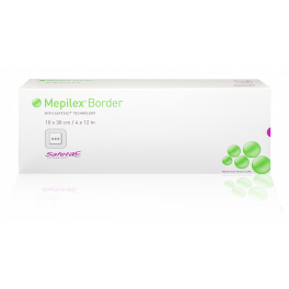 Mepilex Border - Pansement hydrocellulaire auto-adhésif siliconé
