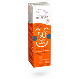 Crème solaire enfant Alga Maris SPF 50+ BIO Biarritz - Flacon 100 ml