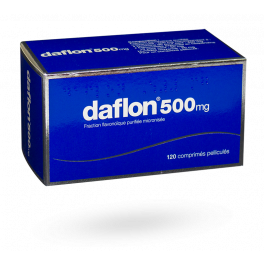 Daflon 500 mg troubles veineux - 120 comprimés