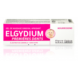 Elgydium premières dents gel de massage gingival apaisant - 15 ml