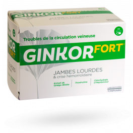 Ginkor fort hémorroïde jambes lourdes - 60 gélules