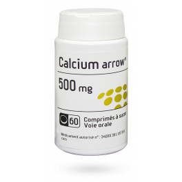 Calcium Arrow 500 mg - 60 comprimés à sucer