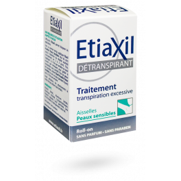 Etiaxil détranspirant aisselles peaux sensibles transpiration excessive - Roll-on 15 ml