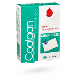 Coalgan compresse - 5 compresses hémostatiques