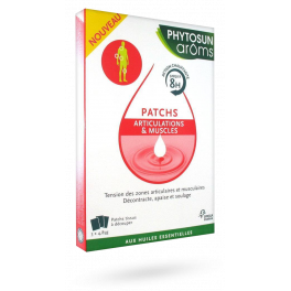 Patchs articulations et muscles Phytosun Arôms - 3 patchs tissus à découper