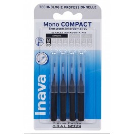 Inava Mono Compact - 4 brossettes interdentaires