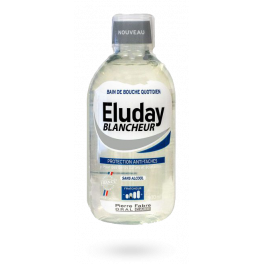 Eluday Blancheur bain de bouche protection anti-taches - Flacon 500 ml