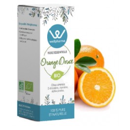Huile essentielle Orange Douce BIO 10 ml - Wellpharma