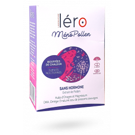 Léro MénoPollen bouffées de chaleur sans hormone - 60 capsules