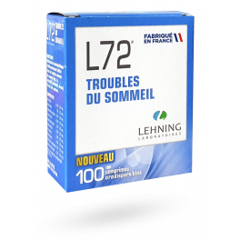 L72 Troubles du sommeil Lehning - 100 comprimés orodispersibles