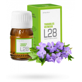 L28 troubles veineux Lehning - Flacon 30 ml