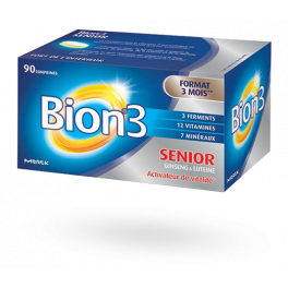 Bion 3 Senior Ginseng & Lutéine - 90 comprimés