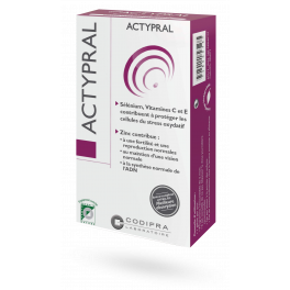 Actypral Codifra antioxydant endocellulaire et oculaire - 60 gélules