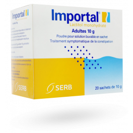 Importal Adulte constipation - 20 sachets de 10 g